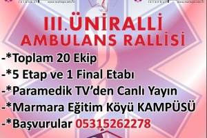 III.ÜNİRALLİ AMBULANS RALLİSİ