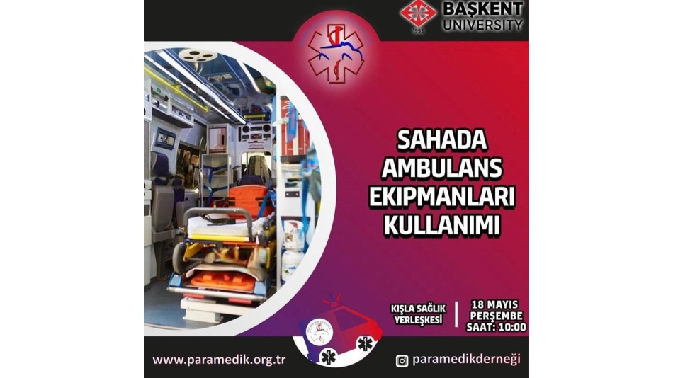 SAHADA AMBULANS EKİPMANLARI KULLANIMI