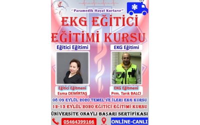 EKG EĞİTİCİ EĞİTİMİ KURSU