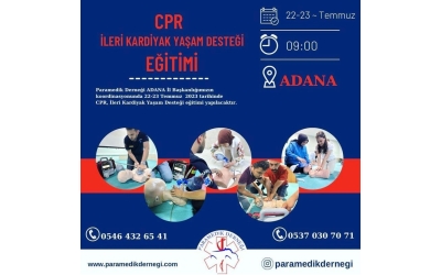 CPR İLERİ KARDİYAK YAŞAM DESTEĞİ EĞİTİMİ