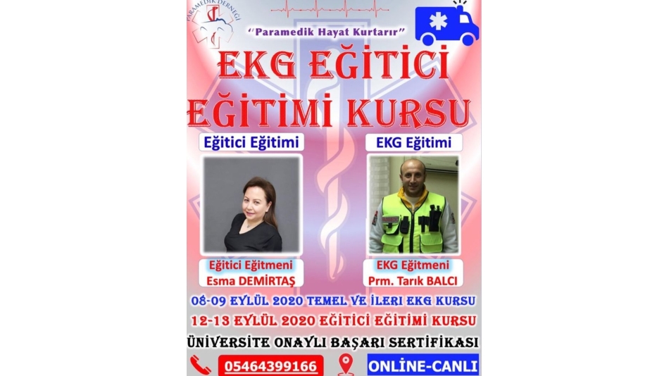 EKG EĞİTİCİ EĞİTİMİ KURSU